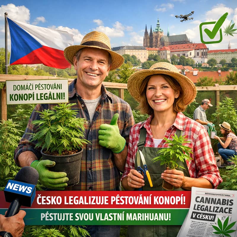 Чехія на порозі «зеленої» революції: легалізація домашнього вирощування канабісу